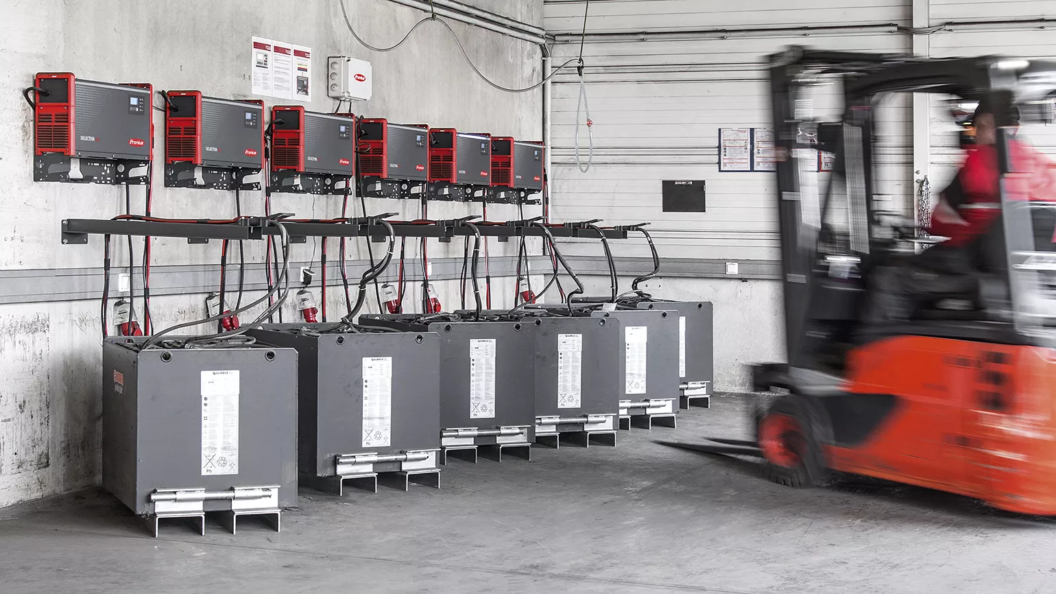 Fronius Ladegeräte in der Anwendung beim Kunden