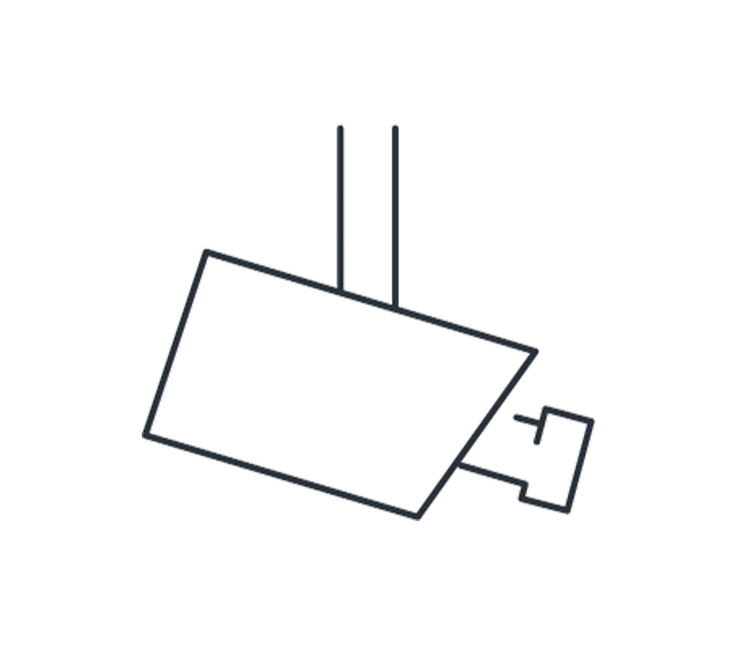 Video surveillance icon