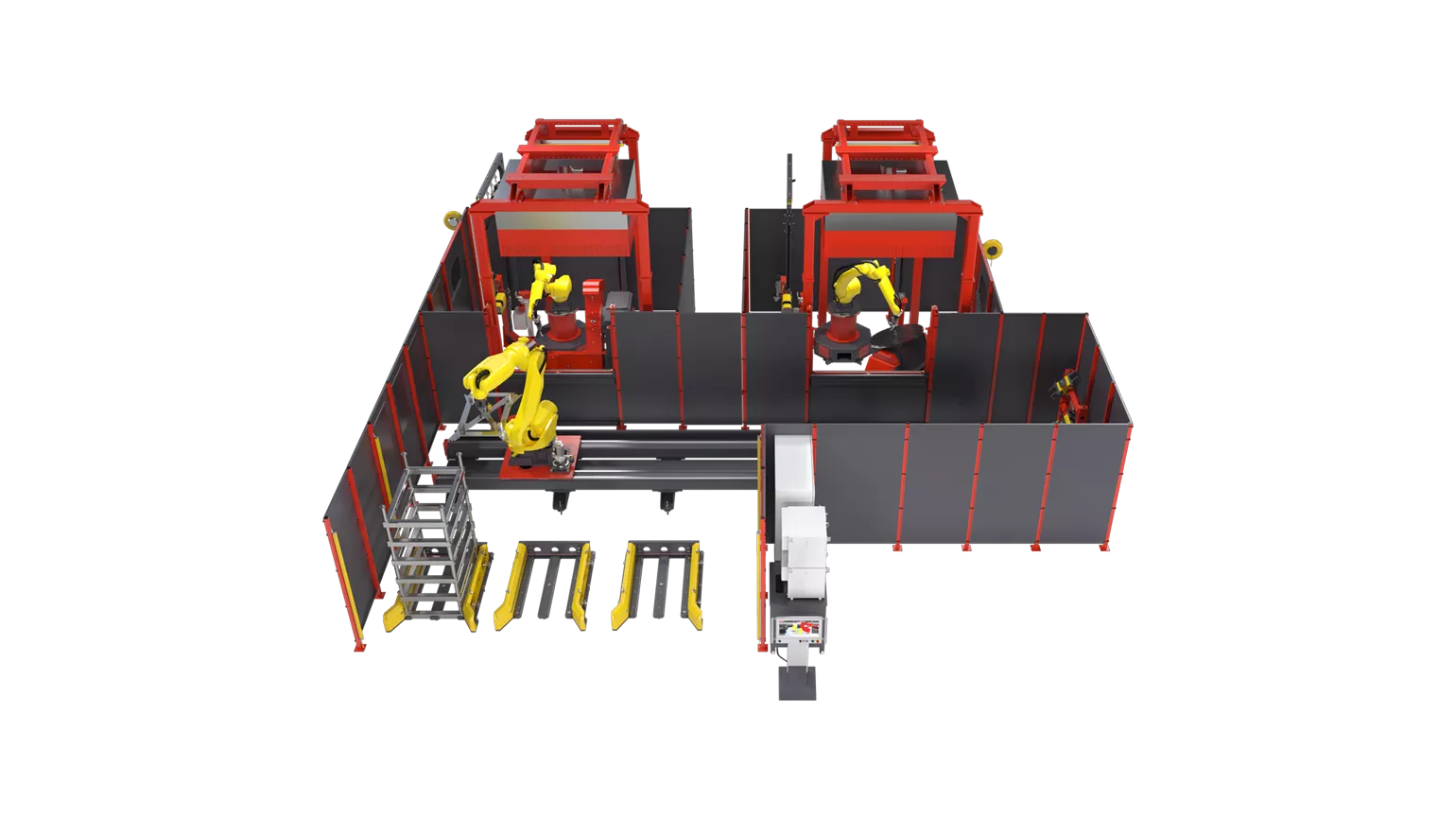 Modular system for robotic welding systems