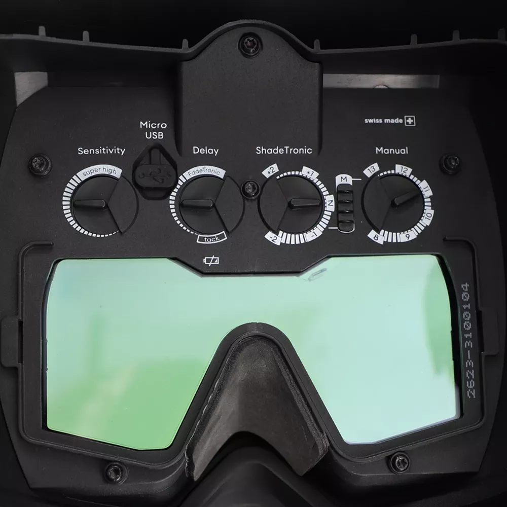 Sirix Professional welding helmet inside visor