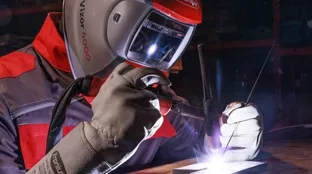 Welding with Fronius TIG welding torch
